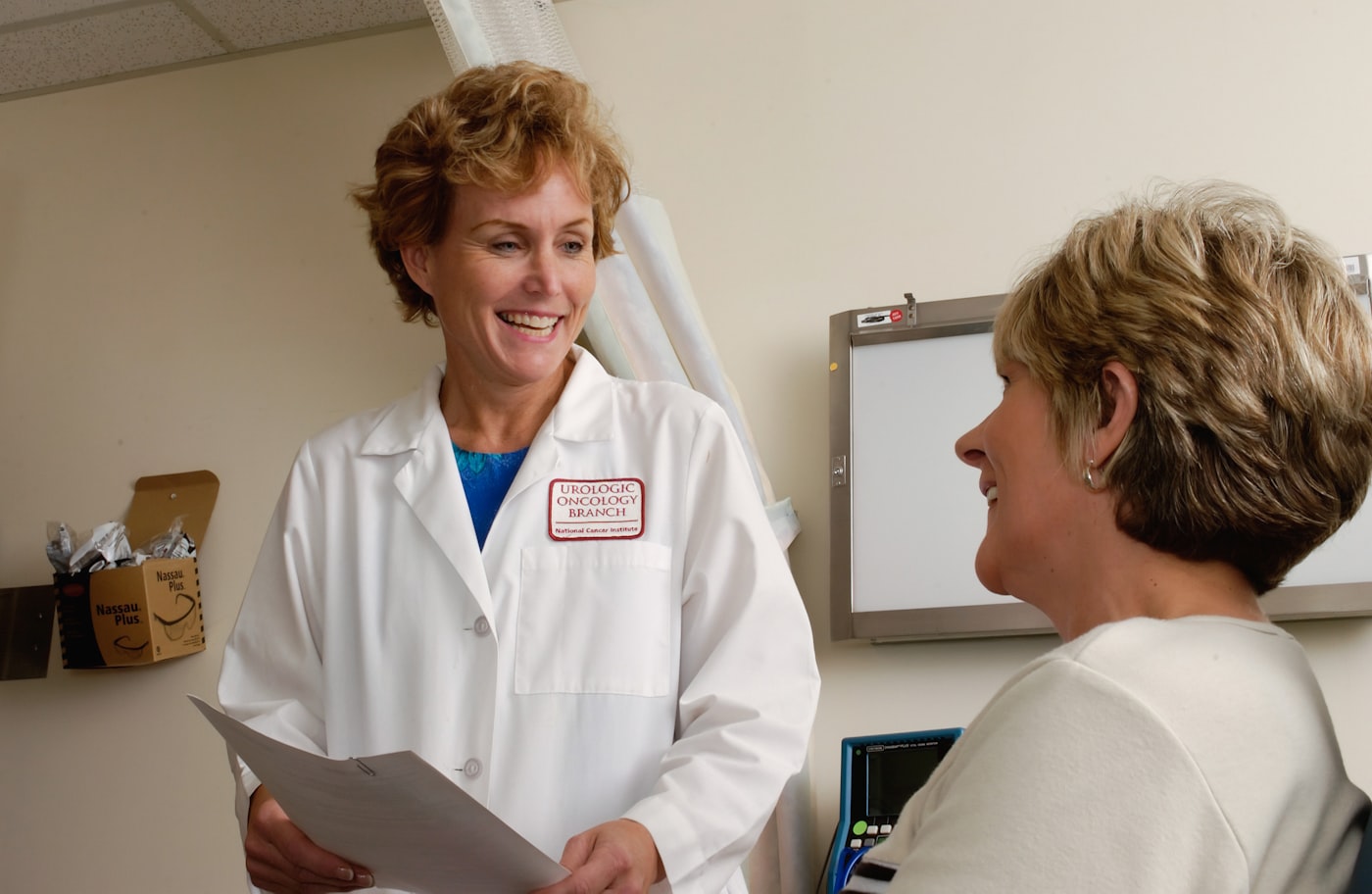 Patient checking a cash price on their phone
